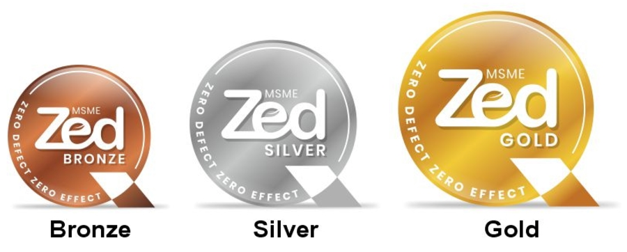 ZED Bronze, Silver, and Gold certification tiers